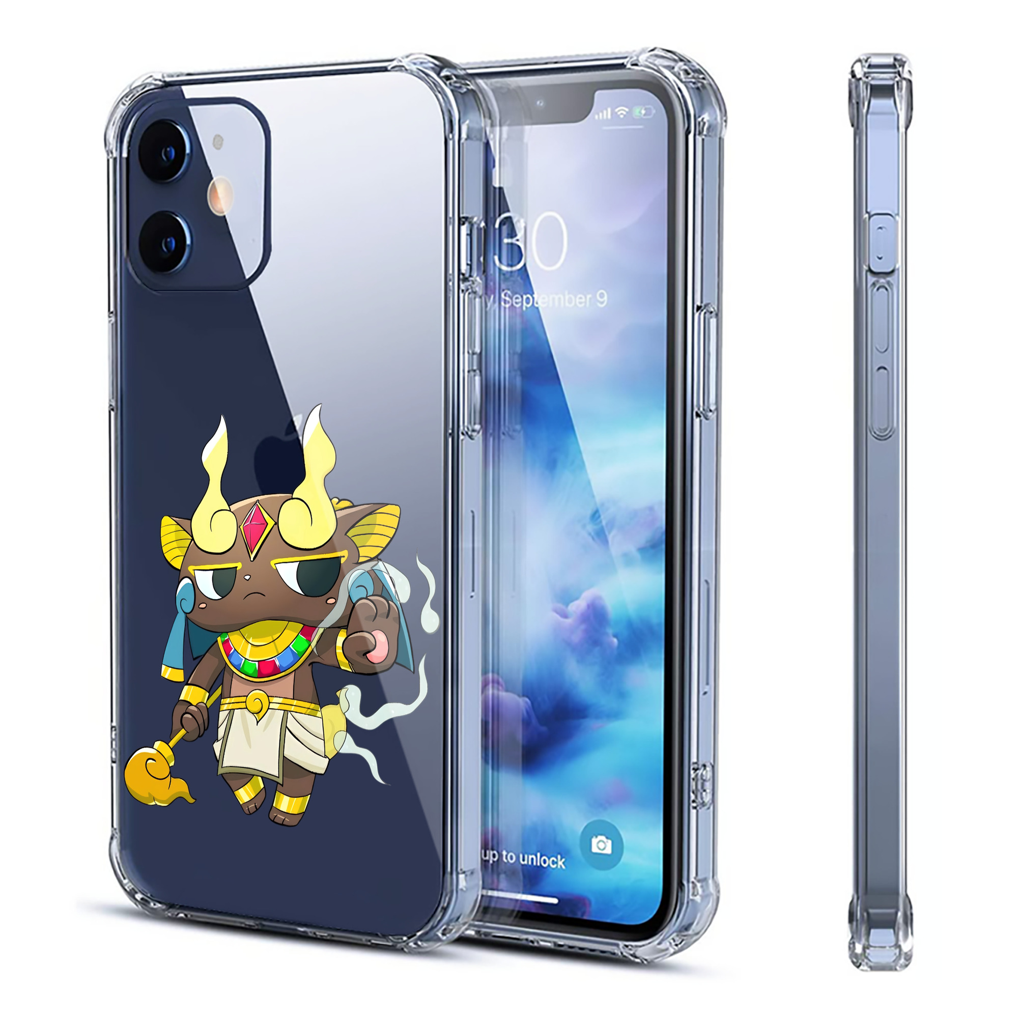 （画像用） 妖怪ウォッチ Yo-kai Watch 【iPhone 12シリーズ対応】透明スマホケース（クリアソフトケース）
